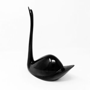 MCM Royal Dux porcelain Swan Czechoslovakia modernist designer Jaroslav Jezek